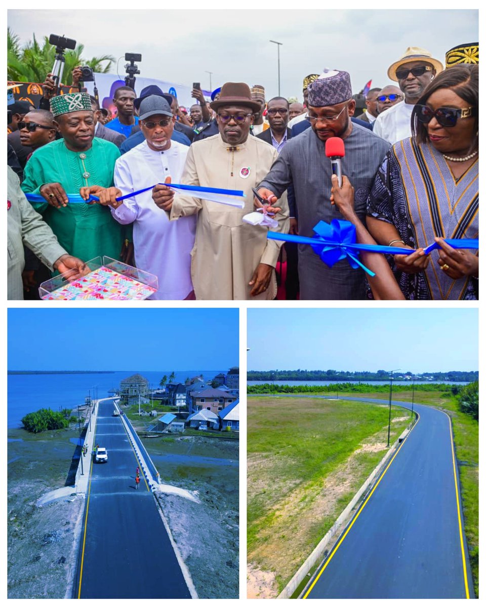 SimFubaraKSC's tweet image. Today, I returned home to commission the Opobo Ring Road and bridges, a project we redesigned and completed to reflect the aspirations and pride of our people.

 It was an honour to host my brother, Governor @daudalawal_ of Zamfara State, as the special guest.

 Together, we were