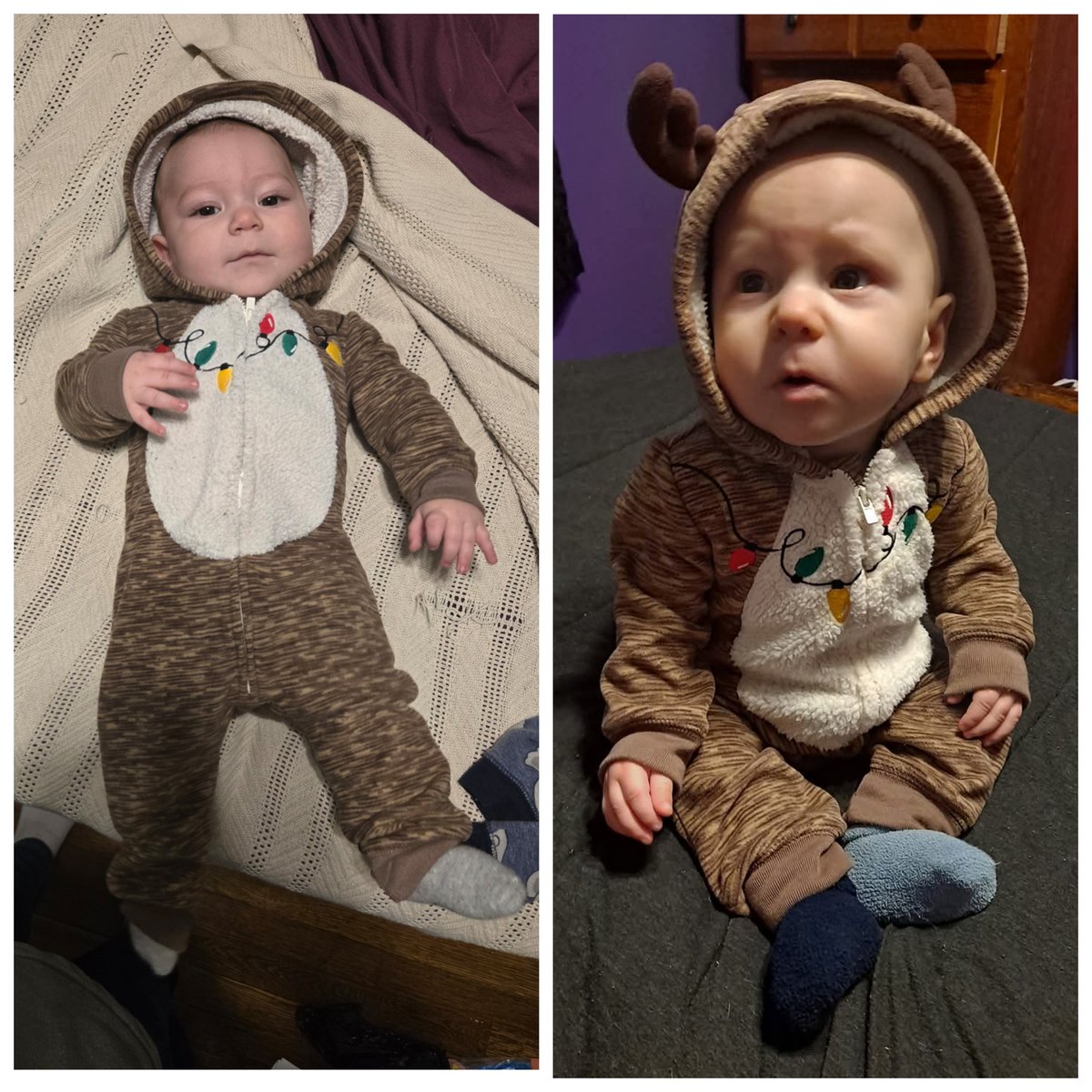 These photos are 4 years and 1 day apart