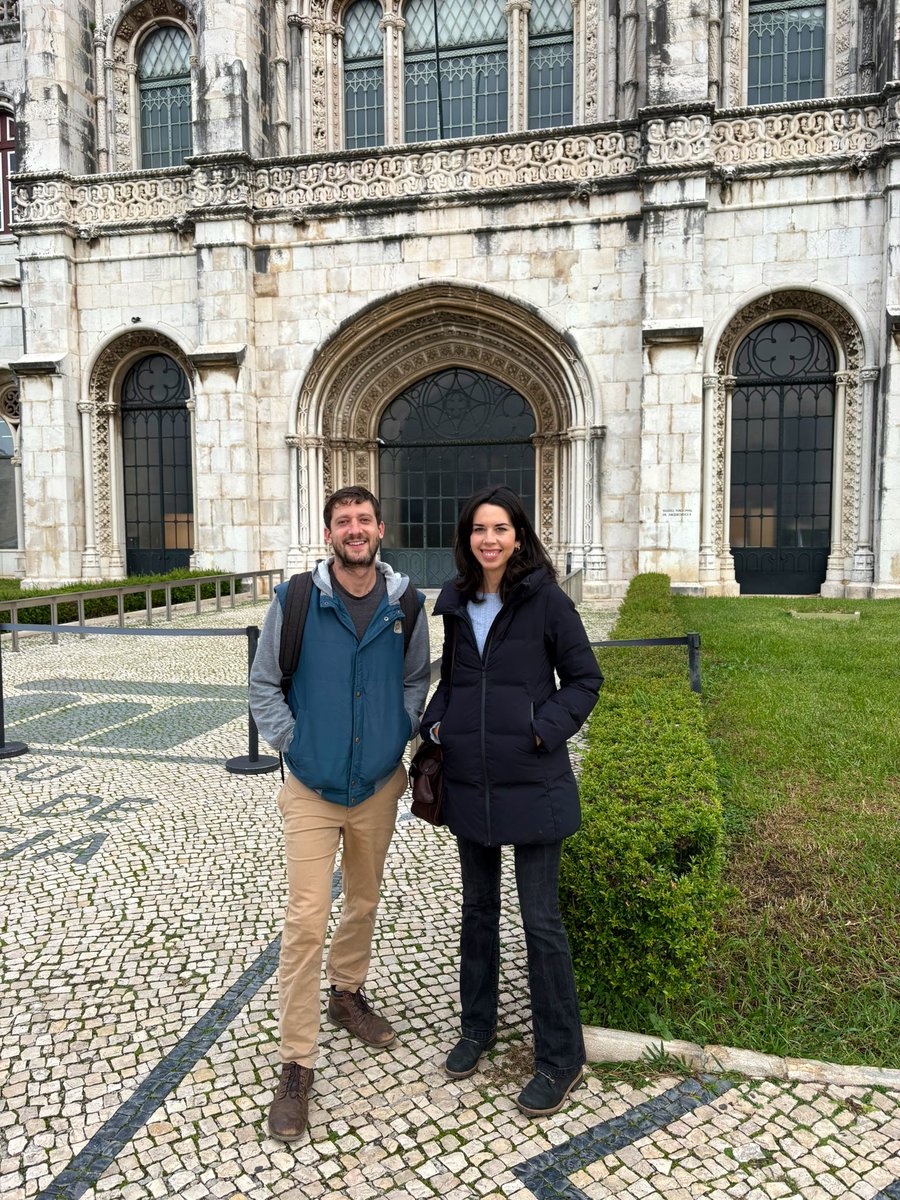 A few weeks ago, our researchers <a href="/LCoboSanchez/">Lucía Cobo-Sánchez</a> and Nolan Ferar visited the Archaeology National Museum in Lisbon to analyze legacy materials from Escoural Cave. Currently excavated under our project, these materials are key to framing our new findings!
<a href="/ERC_Research/">European Research Council (ERC)</a> <a href="/ICArEHB/">ICArEHB</a>