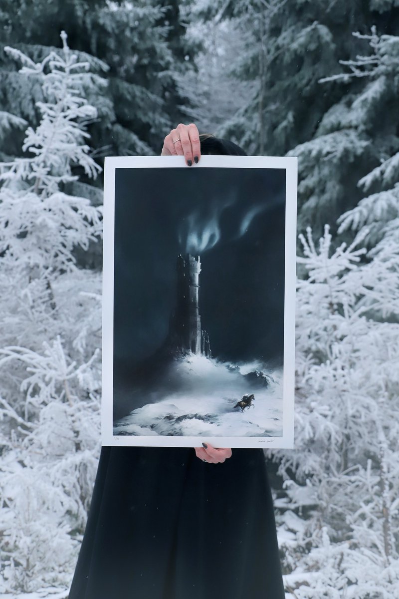 PailletMaena's tweet photo. THE WITCHER SERIES - Signed limited prints
BEHOLD ! My paintings for the official French and Italian covers of The Witcher book series are finally available in limited prints !

Get them here :
https://t.co/4vdKtqzMUV https://t.co/ibZMIAsrnt