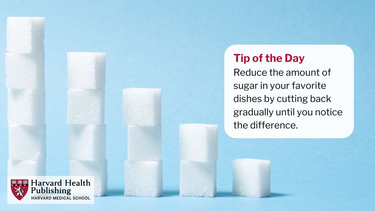 Harvard Health tweet media