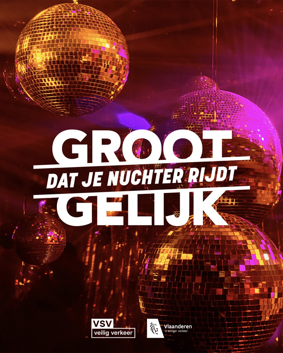 federalepolitie's tweet photo. #Kerstfeestjes, #etentjes en aftellen naar #Nieuwjaar… Een gezellige tijd vol plezier, maar plan op voorhand hoe je veilig thuiskomt. Deel de huidige VSV-campagne "Groot Gelijk dat je nuchter rijdt" : https://t.co/xkASOafWJ2
#VerkeersVeiligheid #VoorVeiligVerkeer #GrootGelijk https://t.co/Y4y27KFYtQ