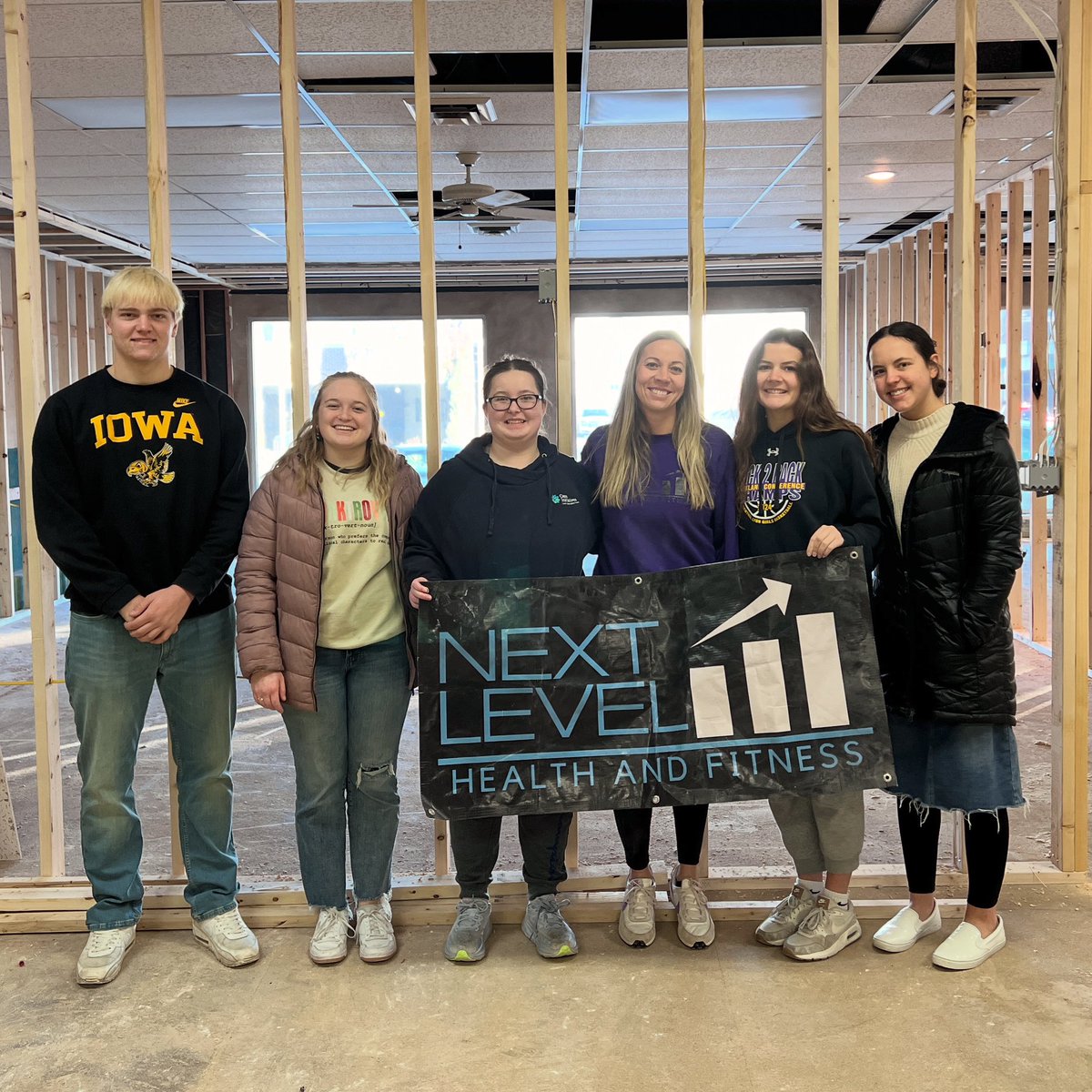 clcaps's tweet image. CAPS Med got an inside look at the renovation happening in downtown Rock Rapids for Kayla Engleman’s Next Level Health and Fitness! Associates had a great conversation with Kayla about her passion, vision for her business, and plans for the new downtown studio.