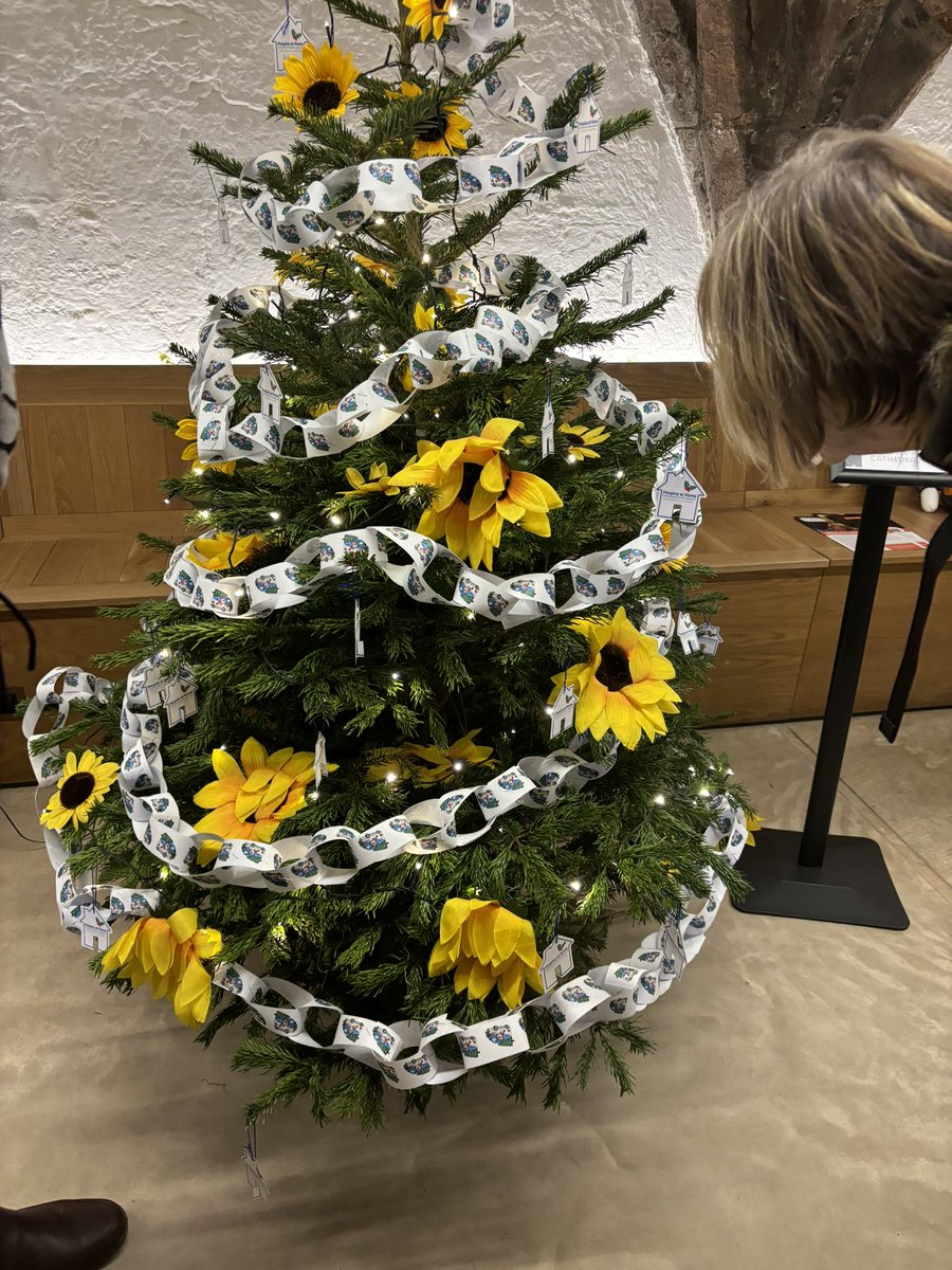rattycastle's tweet photo. @CarlisleCath  pls pls visit if you need some #Christmas cheer #Christmastree festival is wonderful #localcharitys @GNairambulance  @EVHandJigsaw etc 🎄🎄 #memorywall ❤️❤️ https://t.co/2fQsBgmuwb