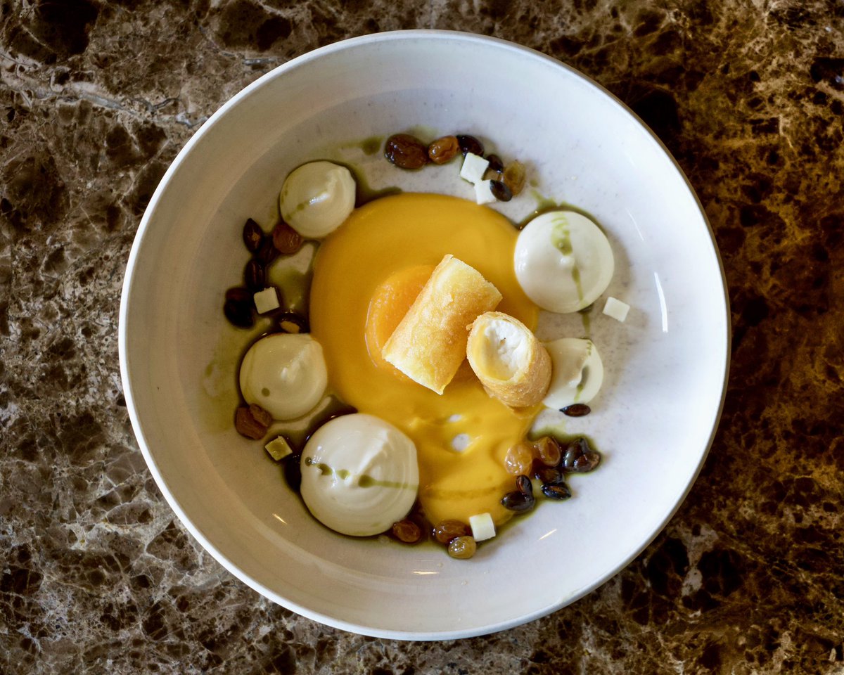 Our Norfolk Mardler goat’s cheese starter is proving a favourite with guests – and it’s no wonder why...

Paired with roasted butternut squash, Moroccan-inspired ras el hanout, and the sweetness of golden sultanas, this dish perfectly balances rich, spiced, and earthy flavours.