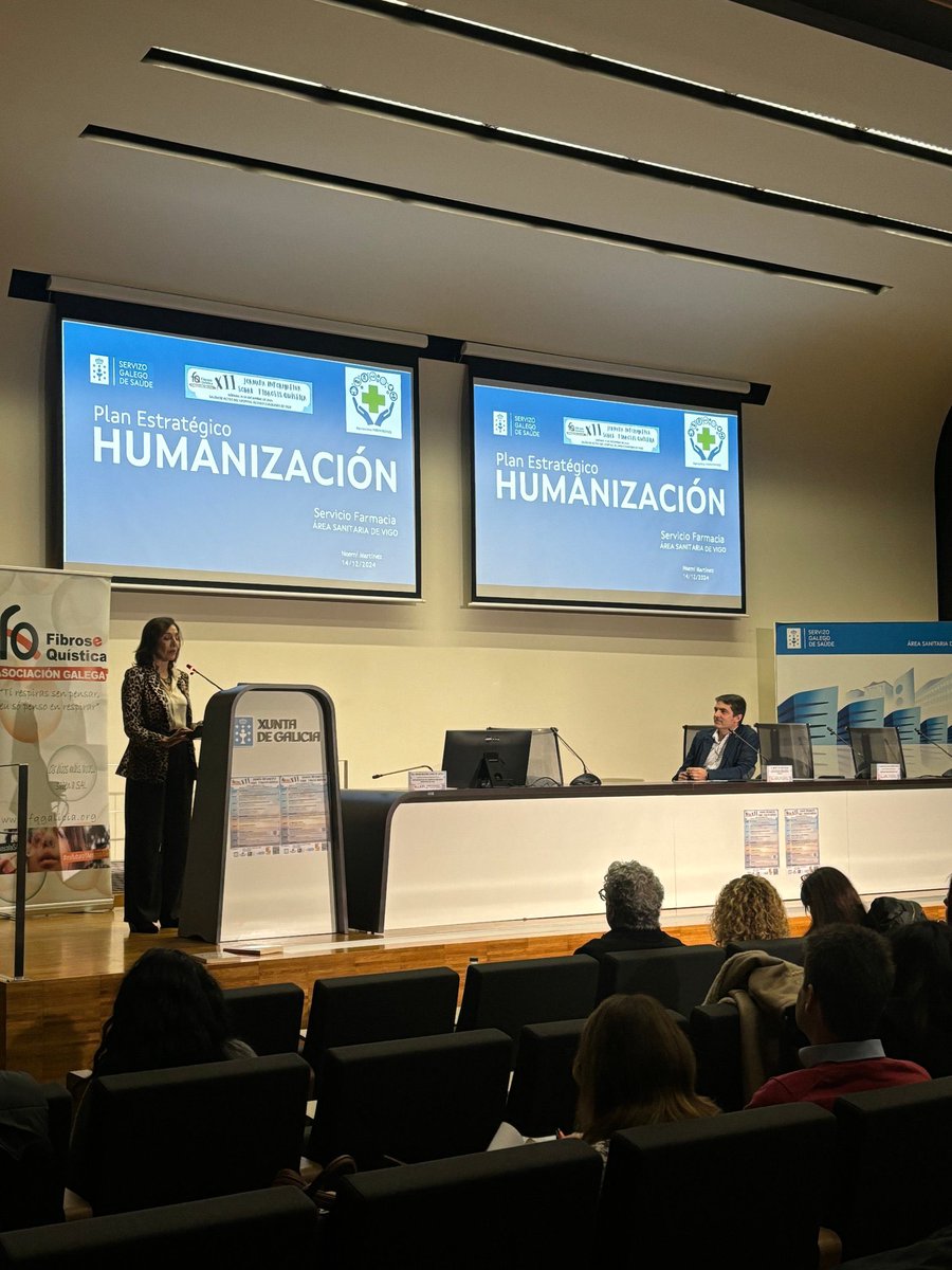 FundEFQ's tweet photo. 🗓️El pasado 14 de diciembre, se celebró la XII Jornada informativa de FQ de la Asociación Gallega de Fibrosis Quística en el Hospital Álvaro Cunqueiro de Vigo. 
Gracias a todos los ponentes y asistentes tanto presenciales como online. https://t.co/8sL8ZIf5k7