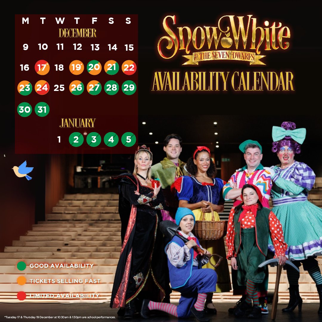 Fairfield Halls (@fairfield_halls) on Twitter photo We've just completed our first panto weekend & we're bringing more festive cheer in the run-up to Christmas!
🍎 Snow White & the Seven Dwarfs
📅 Fri 13 Dec 2024 – Sun 5 Jan 2025
🎟️ Buy tickets: pulse.ly/taa0lumt0h
#CroydonPanto
@ukp_ltd
@kelshirl
<a href="/jamiesteen/">Jamie Steen</a>
@charlieguest88 We've just completed our first panto weekend & we're bringing more festive cheer in the run-up to Christmas!
🍎 Snow White & the Seven Dwarfs
📅 Fri 13 Dec 2024 – Sun 5 Jan 2025
🎟️ Buy tickets: pulse.ly/taa0lumt0h
#CroydonPanto
@ukp_ltd
@kelshirl
<a href="/jamiesteen/">Jamie Steen</a>
@charlieguest88