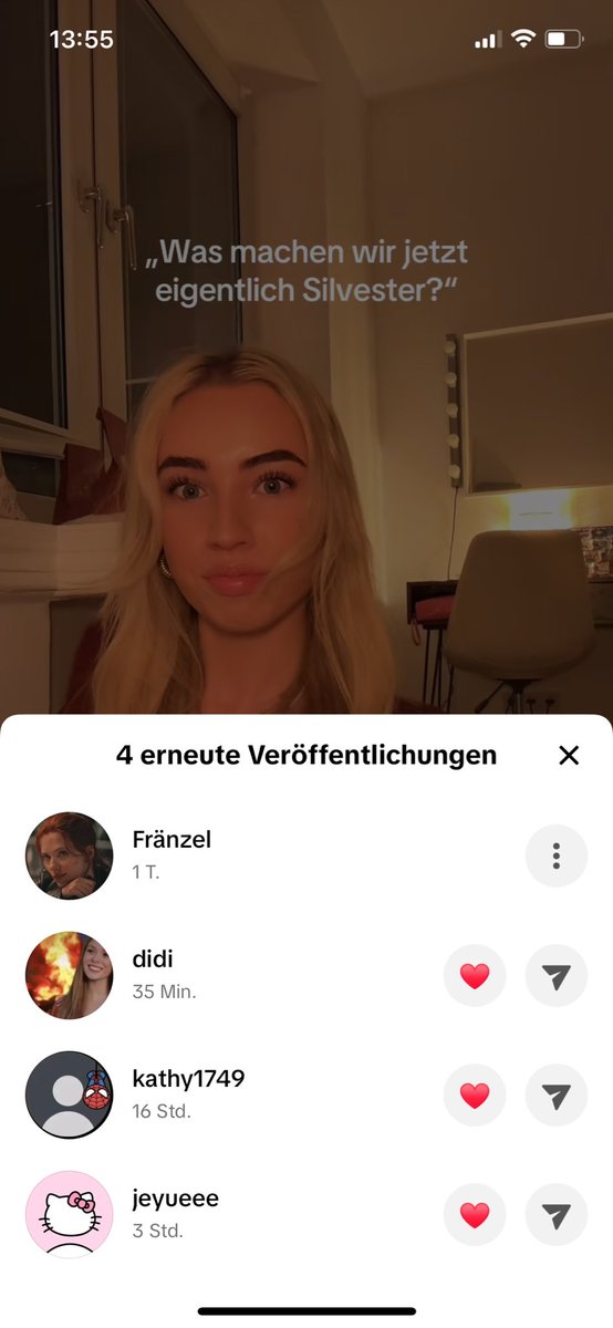 Also @Liaxda_ läuft supii mit der Planung 🥲