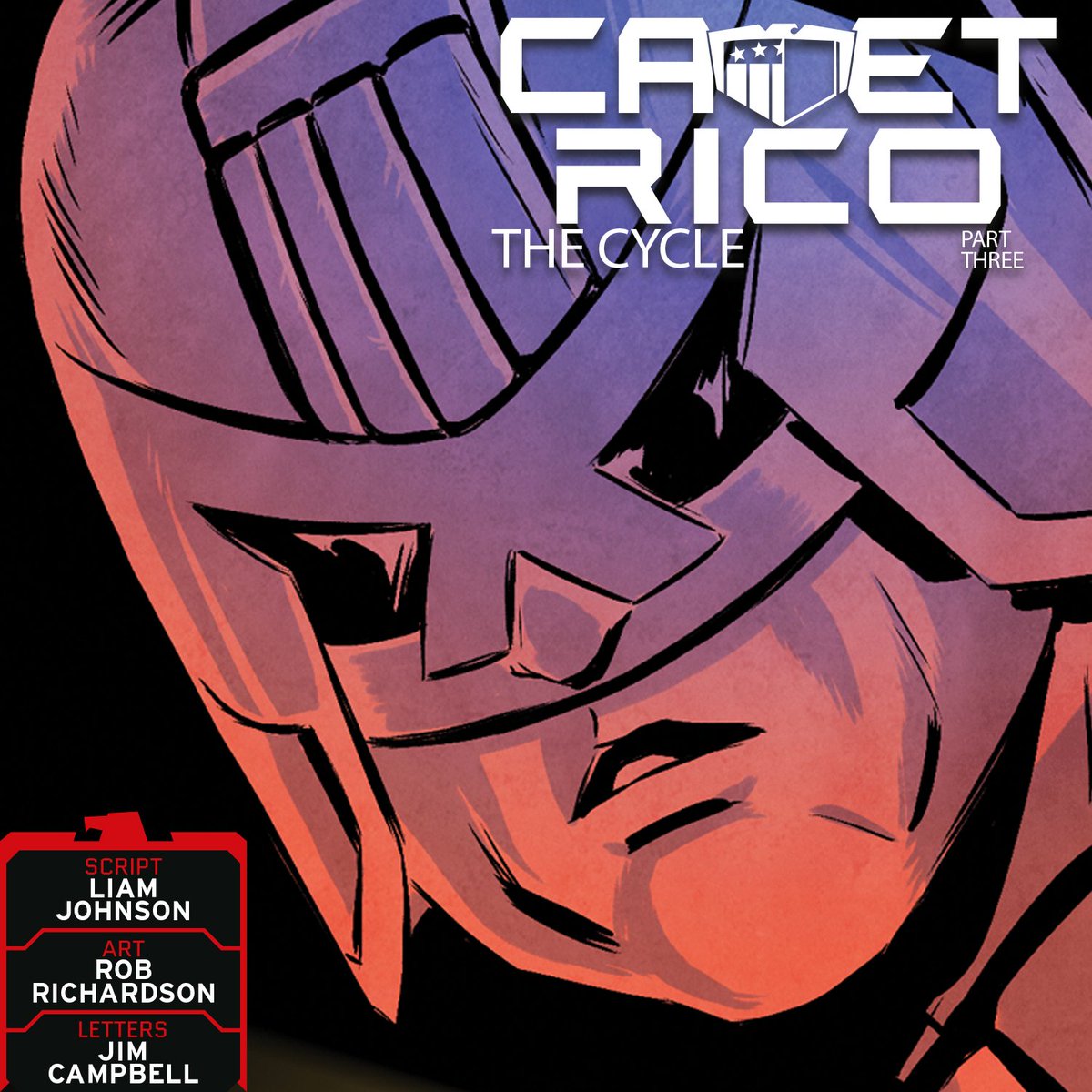 2000 AD Comics (@2000ad) on Twitter photo Judge Dredd Megazine 475 is out on 18th November, featuring CADET RICO: THE CYCLE, part three by:
๐ Script: @LiamJohnsonType
โ๏ธ Art: <a href="/FatRobotDraws/">Rob Richardson</a>
๐ฌ Letters: Jim Campbell
Subscribe now and get zarjaz free gifts โก๏ธ bit.ly/2Ws04uc Judge Dredd Megazine 475 is out on 18th November, featuring CADET RICO: THE CYCLE, part three by:
๐ Script: @LiamJohnsonType
โ๏ธ Art: <a href="/FatRobotDraws/">Rob Richardson</a>
๐ฌ Letters: Jim Campbell
Subscribe now and get zarjaz free gifts โก๏ธ bit.ly/2Ws04uc
