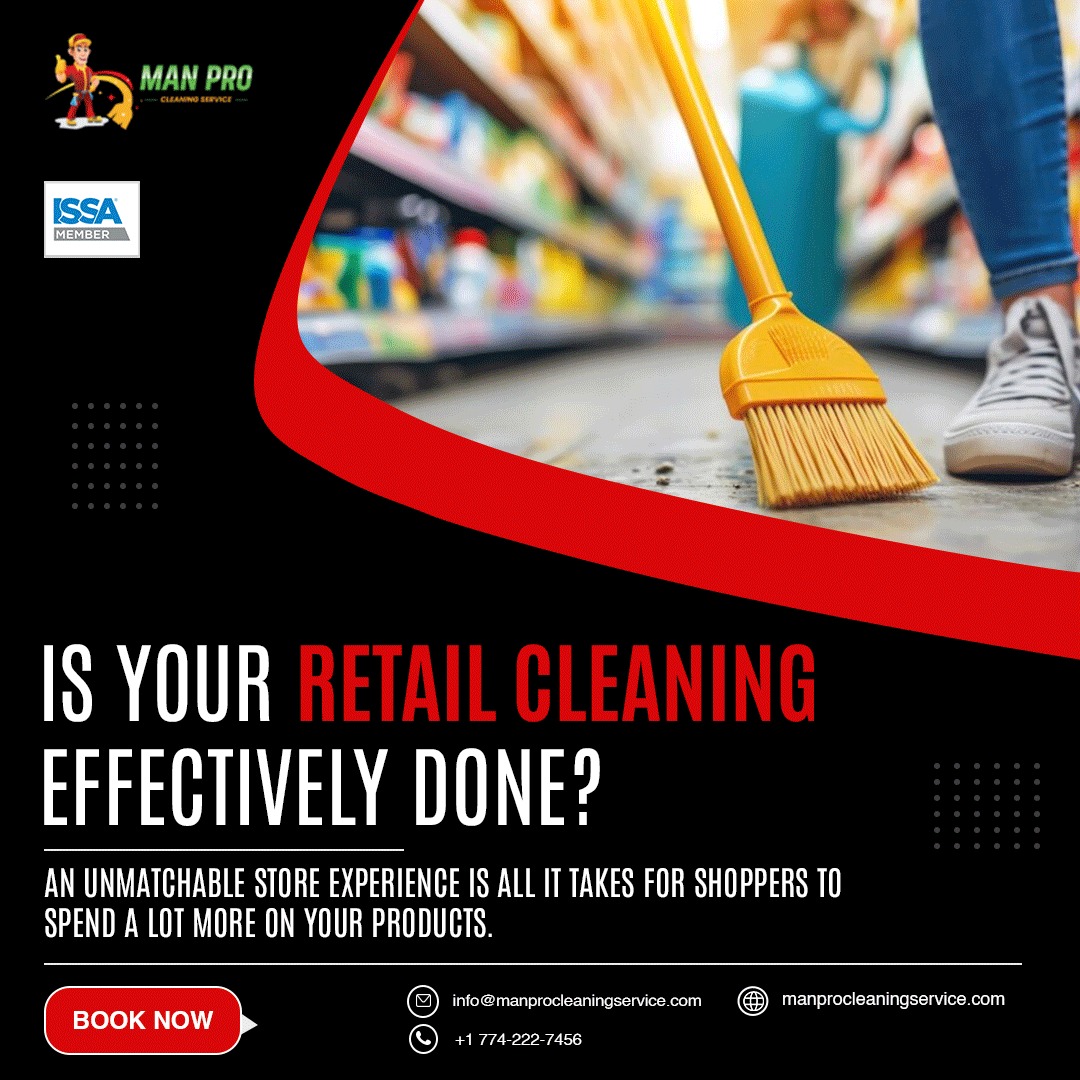 Is your retail cleaning up to standard? A spotless store isn't just appealing—it's essential. Enhance the shopping experience and watch customers spend more. Cleanliness drives sales and customer satisfaction. 

#RetailCleanliness #StoreExperience #CustomerSatisfaction