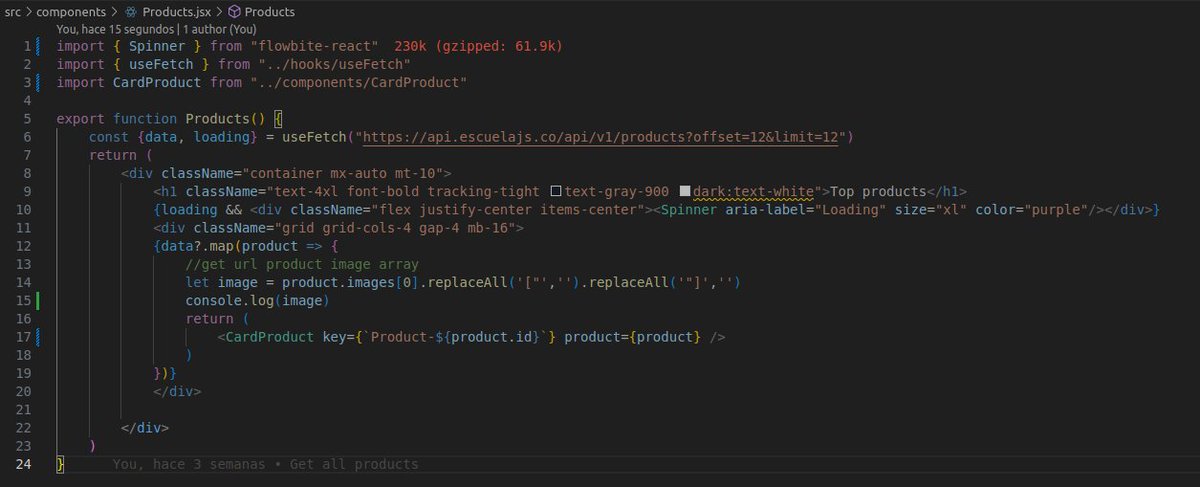 MayraRod17's tweet image. Round 2, Day 101
In react Creating component cards for the products, in node correcting the schema and validating the corrected schema. #CodeChallenge #WebDevelopment #100daysofcoding #100DaysOfCode #100daysofcodechallenge