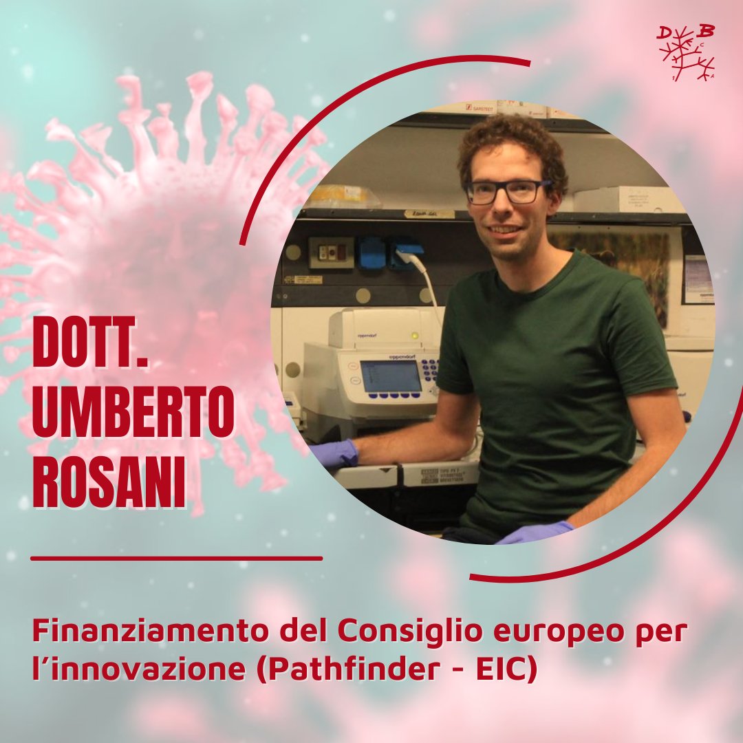Umberto Rosani has obtained a prestigious EU Pathfinder grant (3 million  euros) to lead an international team of researchers aiming at  developing a new technology to associate viruses with their hosts  (VirHoX.eu).