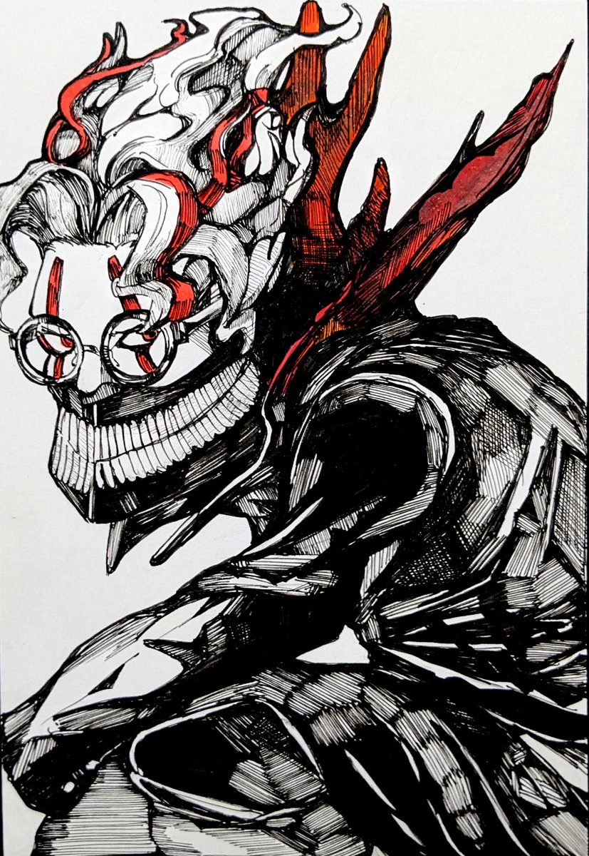 meuniere_dance's tweet image. 萎えるぜ
#ダンダダン #オカルン #高倉健 #イラスト #Illust #アナログ #絵描きさんと繋がりたい #ポストカード #ペン画 #art #コピック #copic #休憩 #トレーニング #二次創作