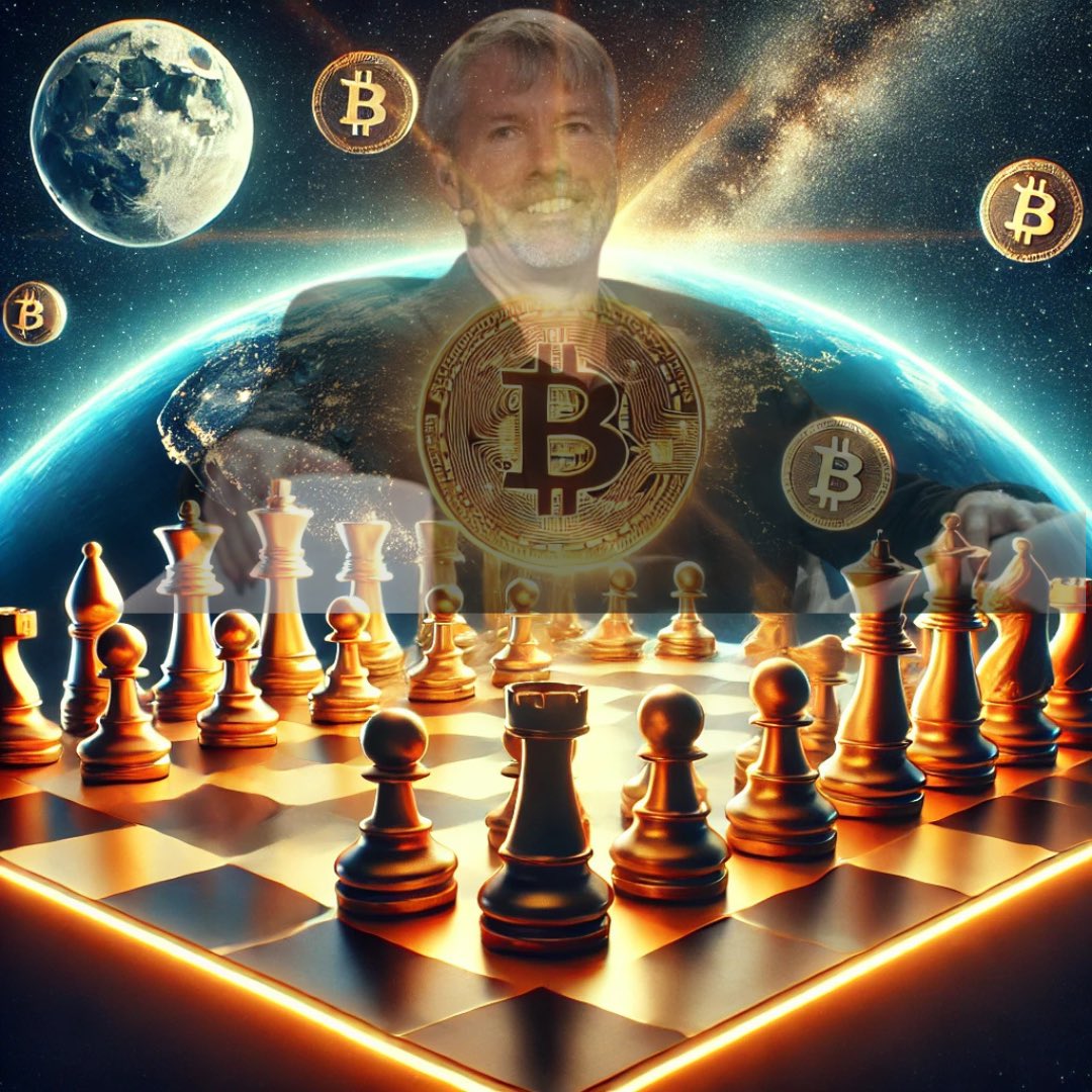NeilJacobs's tweet photo. @saylor Saylor playing 4D chess while the fiat world is still learning checkers. ♟️ https://t.co/Cn9UG8Dryw