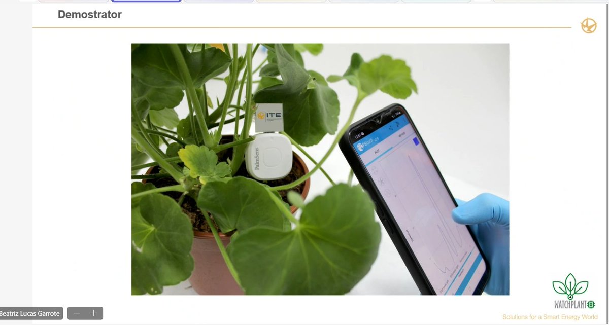 Today we have held the webinar ‘Watchplant Final Conference: #Biosensor for in situ biochemical analysis of plants. Perspectives for its application in environmental management and smart agriculture within the #WatchplantProject <a href="/EU_Commission/">European Commission</a> 
of which <a href="/itenergia/">ITE</a> is the leader