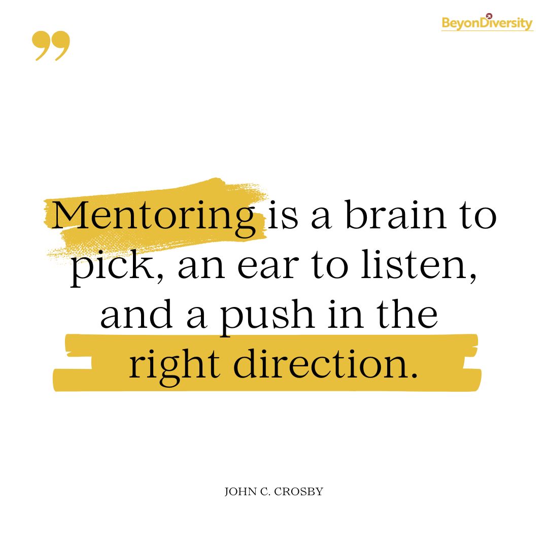 Mentoring isn’t just about teaching, it’s about empowering you to find your path and own it! 

#MentorshipMatters #Mentoring #Empowering #OwnYourJourney #Guidance #Leadership