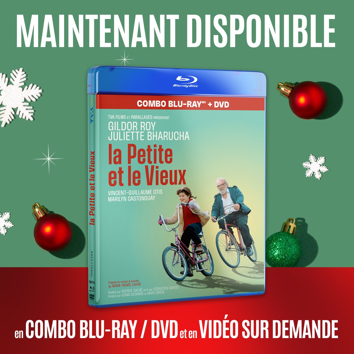 TVAFilms's tweet photo. Vous pouvez désormais replonger aussi souvent que vous le souhaitez dans la magnifique histoire de 𝐥𝐚 𝐏𝐞𝐭𝐢𝐭𝐞 𝐞𝐭 𝐥𝐞 𝐕𝐢𝐞𝐮𝐱 grâce au combo Blu-ray/DVD! 📺

Pour se procurer une copie du combo Blu-ray/DVD
👉 https://t.co/LtOBTa00oM https://t.co/CSigXG6bWF