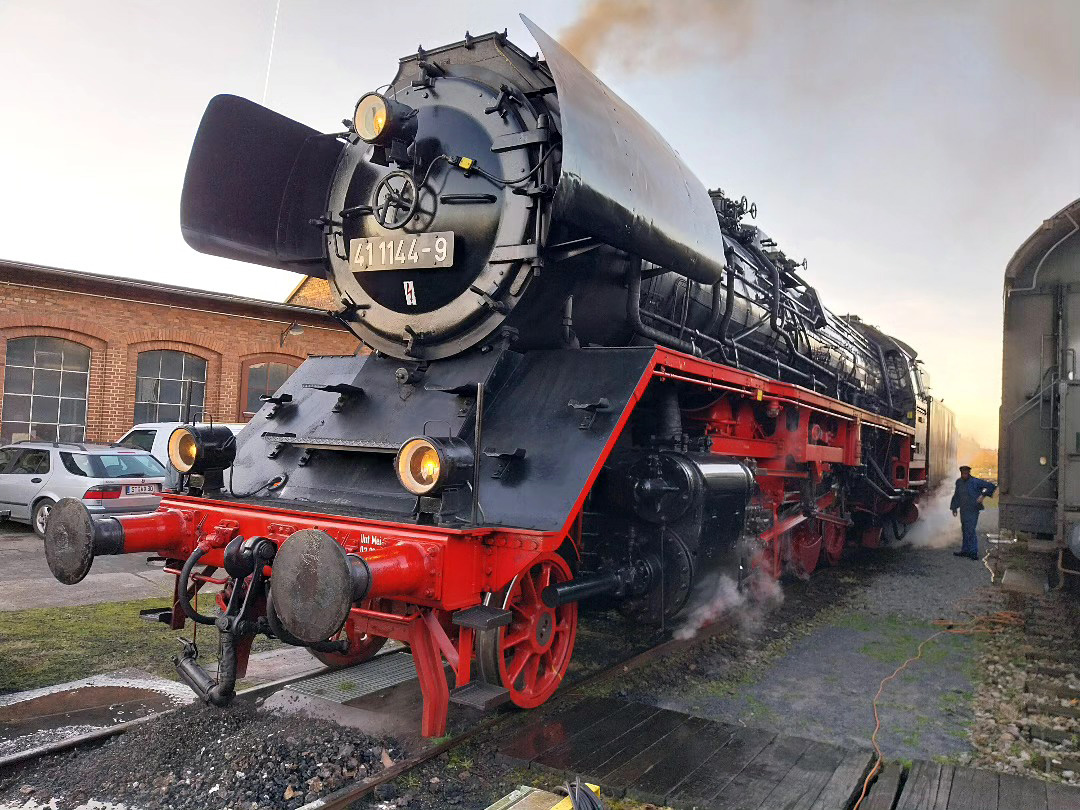Unsere Gastlok von der IGE Werrabahn für die Nikolausfahrten nach Billerbeck, Osnabrück und Hövelhof.