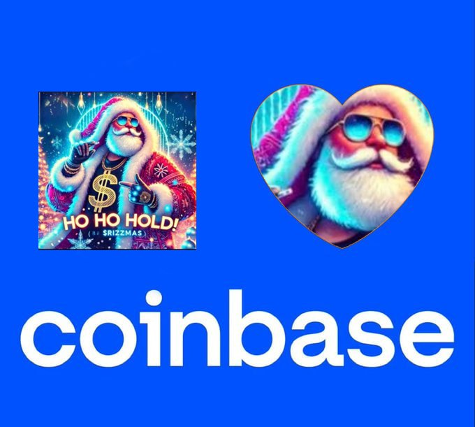 MrBabyWhale's tweet photo. If you Believe #Coinbase @coinbase will list #Rizzmas Spot.  

Dog •GO•TO•THE•MOON

✍️Retweet this tweet &amp; comment &amp; follow https://t.co/vmZpS6sK61