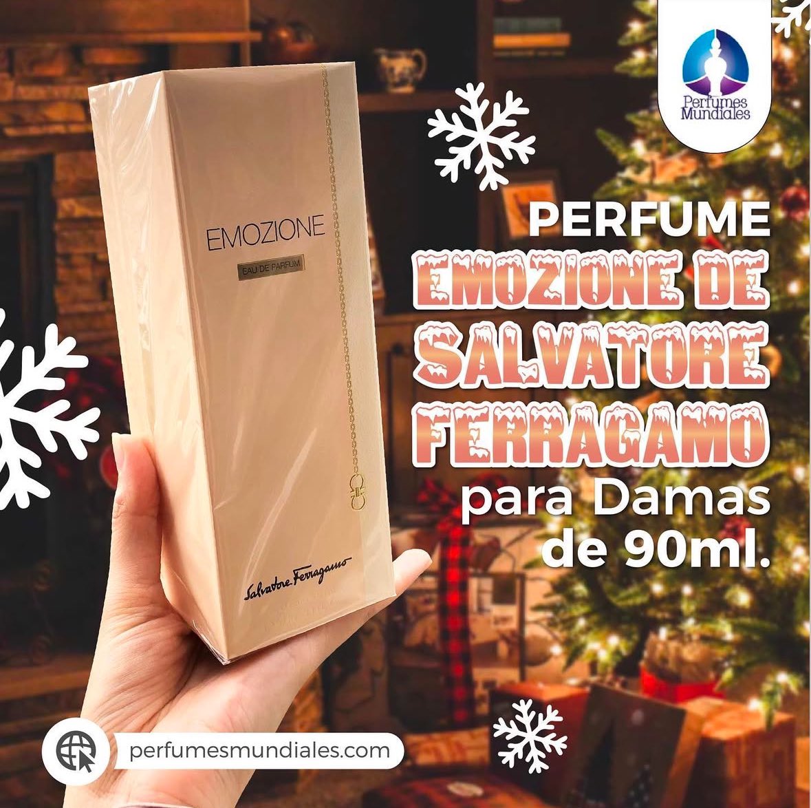 Una sensual fragancia que combina notas de polvo de almendra, buques florales e intensas armonías de almizcle, tiene un acabado dorado que embellecen el precioso frasco. 

Perfumes Originales en Caracas / Perfumes Originales en Venezuela / Perfumeria en Caracas