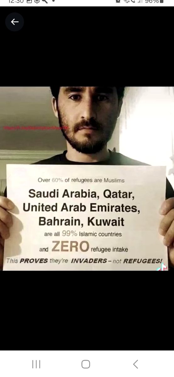 clareoneill207's tweet photo. @gavreilly Friday people hate the Saturday &amp; Sunday people, they subjugate by their barbaric 7th century mentality culture
Saturday people hate the Friday &amp; Sunday people,  They are in control of mega corporation's,  Media,  are responsible for Europe's Islamic invasion
Who's Our Enemy https://t.co/OuyxzVfCw4