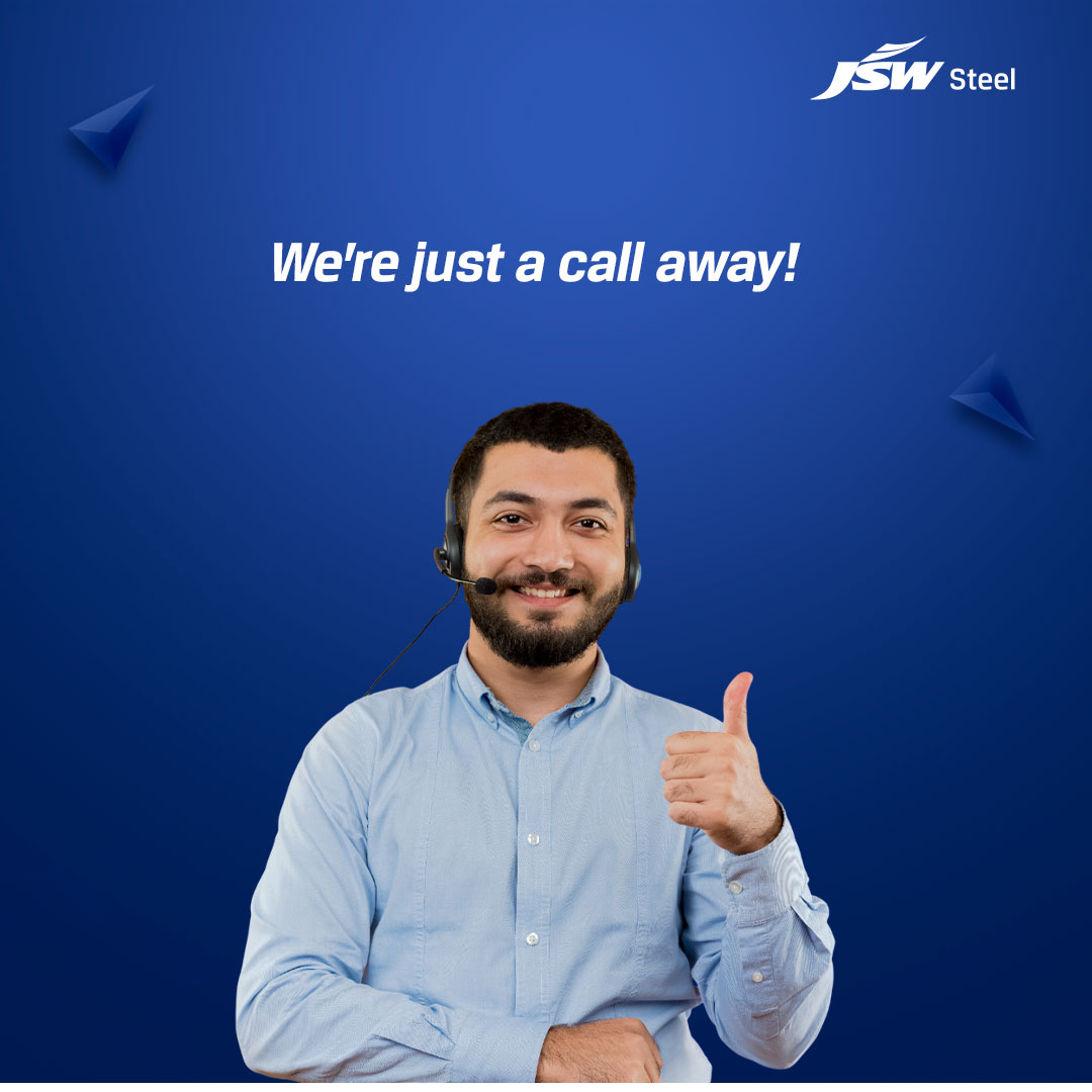 jswsteel's tweet photo. Whether you need product information, inquiries, or friendly support, we’re always here for you! Call us now at 1800 225 225–because when it comes to customer service, we're #AlwaysAround.

#JSWSteel #InnovationIsAlwaysAround #TollFreeNumber https://t.co/Szs4Z45lxC