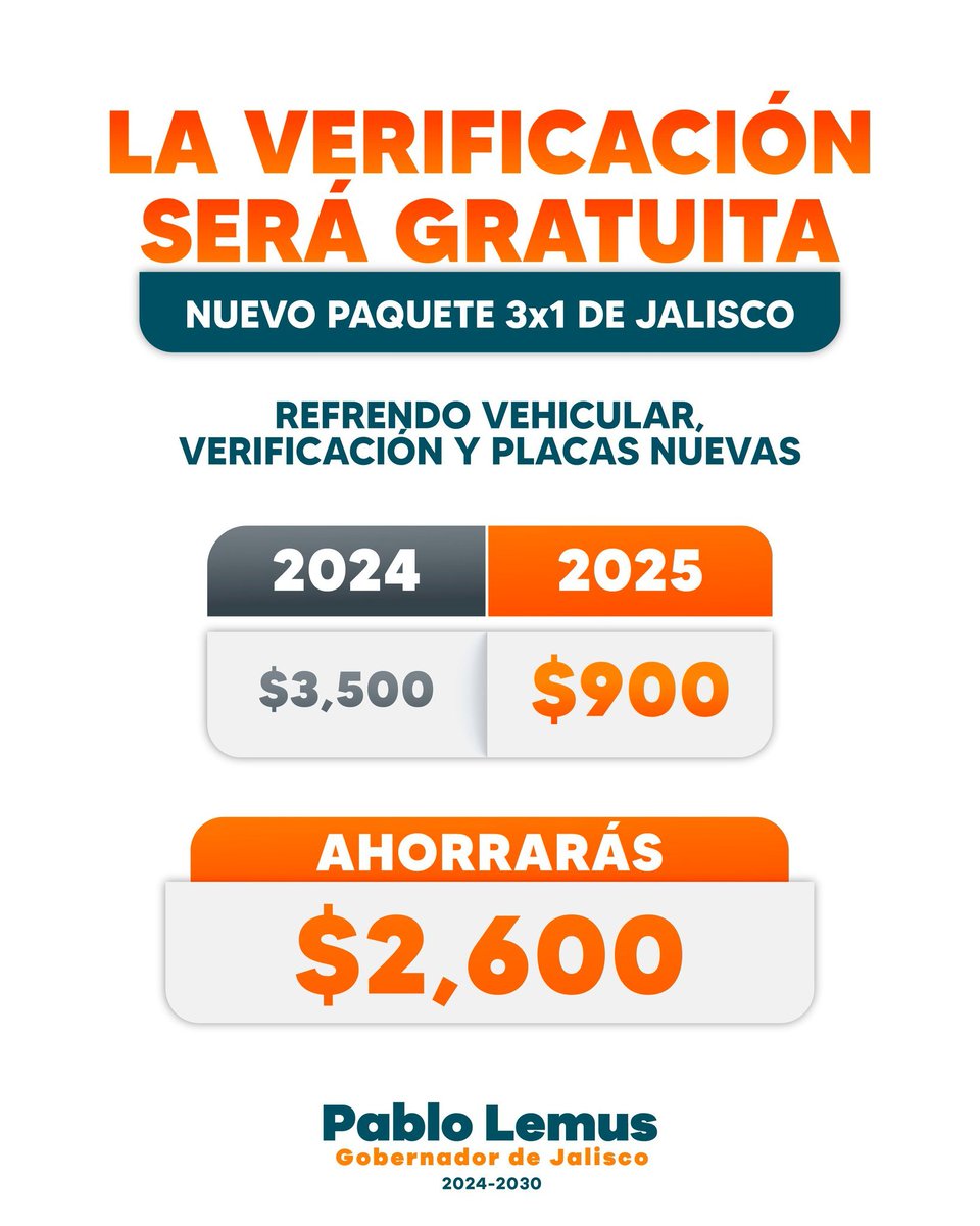 1 🚗 Verificación vehicular ‘gratis’ de tu bolsillo

💸 Nada es gratis, menos cuando hablamos de dinero público.

Abro 🧵