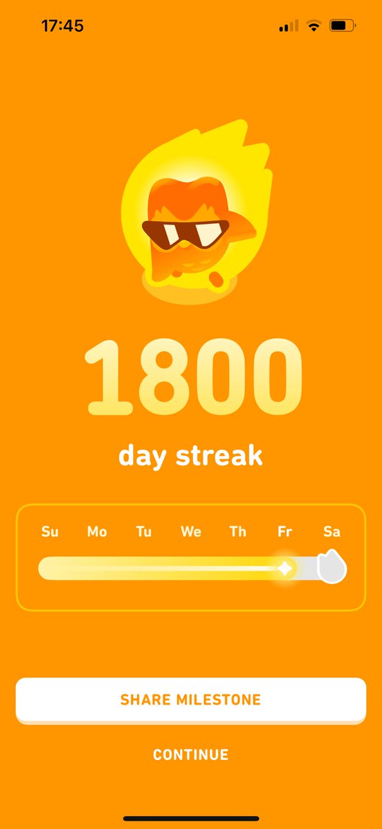 LaurieMcGinley1's tweet image. A very proud achievement - stay dedicated &amp;amp; disciplined for 1800 days straight ✅

My Spanish has improved a lot with other languages still learning 👍

With the career I am pursuing- having a 2nd or 3rd foreign language is advantageous 💯

#foreignlanguage #football #performance