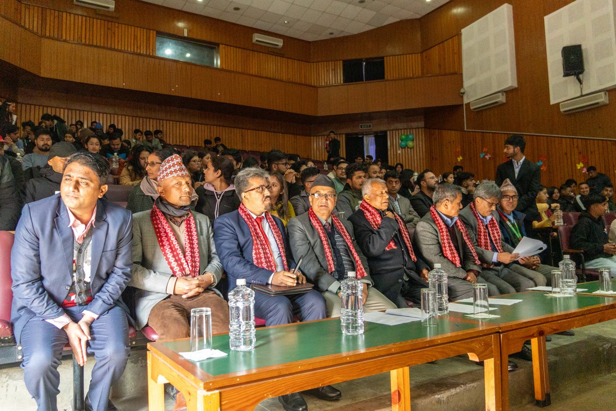 kuitmeet's tweet image. Throwback to the memorable Opening Ceremony of IT Meet 2024! 📷
We were honored to have our esteemed guests, valued sponsors, and dedicated department teachers grace the inauguration with their presence. 
#itmeet #itmeet24 #openingceremony #gratitude ##kathmanduuniversity