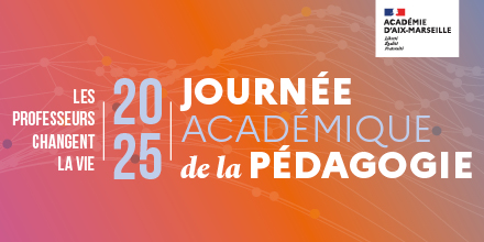 #JAP2025
📢La 10ème édition de la Journée académique de la pédagogie aura lieu mercredi 26 mars 2025, à l'école des Mines de Gardanne.
🗓️Déposez vos candidatures jusqu'au 13 janvier 2025. 
Informations et inscriptions➡️ac-aix-marseille.fr/journee-academ…
