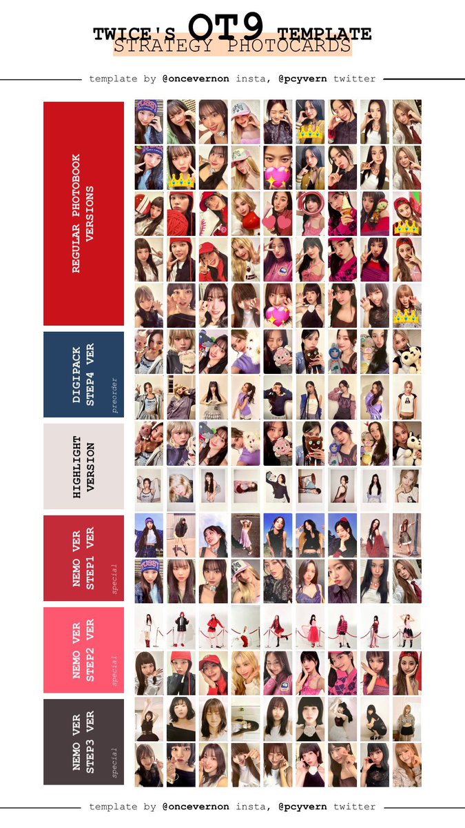 TWICE STRATEGY

通常トレカ
求)ジヒョ 💖＞💞
譲)写真👑

BDM通常特典トレカ
求)ジヒョ
譲)ツウィ

まとめて交換して下さる方優先です🙇🏻‍♀️
お気軽にお声がけください✨

#TWICE交換 #TWICEトレカ交換