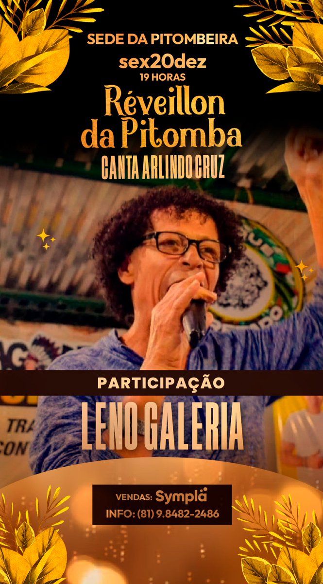 sambadapitomba's tweet image. O último do ano , em clima de réveillon! 
Restam poucas unidades dos ingressos 
Não fica de bobeira não clica no link abaixo e vem ser feliz . 
#aquiedapitomba
sympla.com.br/samba-da-pitom…