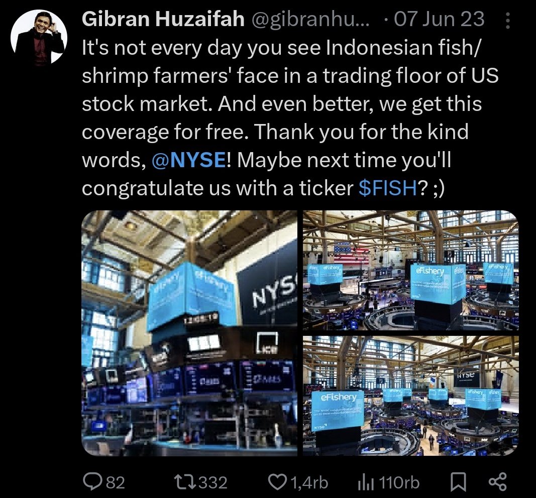profesor_saham's tweet photo. BREAKING NEWS 

Diduga melakukan penyalahgunaan dana, CEO eFishery dicabut dan dilakukan investigasi internal

Startup dibidang akuakultur yang sangat hype di pertengahan tahun 2023, di 2024 ini juga melakukan PHK besar besaran 

Gambar ketiga udah di spill jauh jauh hari wkwkwk https://t.co/yvzoz0qCkP