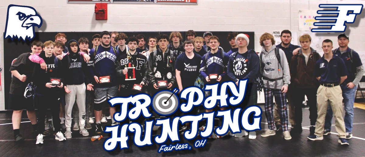 Brought home a team trophy to Fairless, Ohio this weekend to start off our season. Proud of the complete TEAM effort by all our wrestlers this weekend. #TrophyHunting🎯