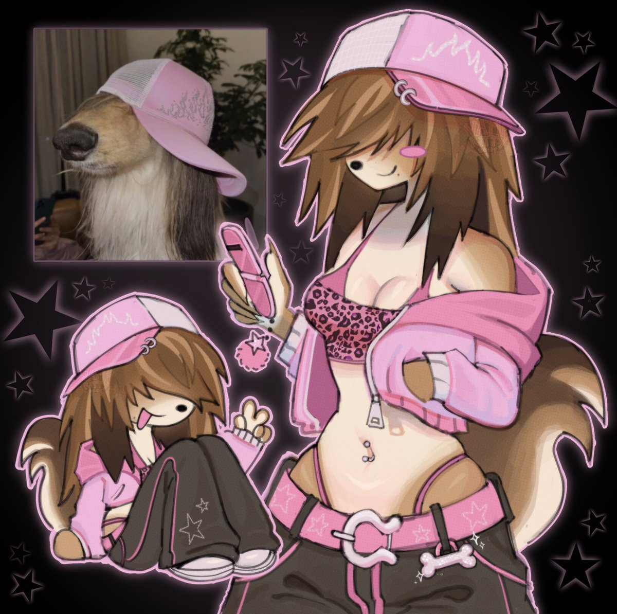 vampkitty2001's tweet photo. WOOF!!! 🐶 https://t.co/BXwlqGBcfc