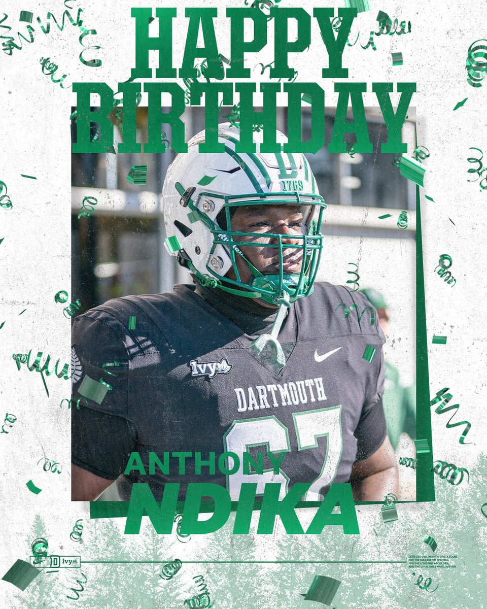 Happy Birthday <a href="/AnthonyNdika/">Anthony Ndika AKA Moose ‘24</a> 

Have a day!

#TheWoods #GoBigGreen