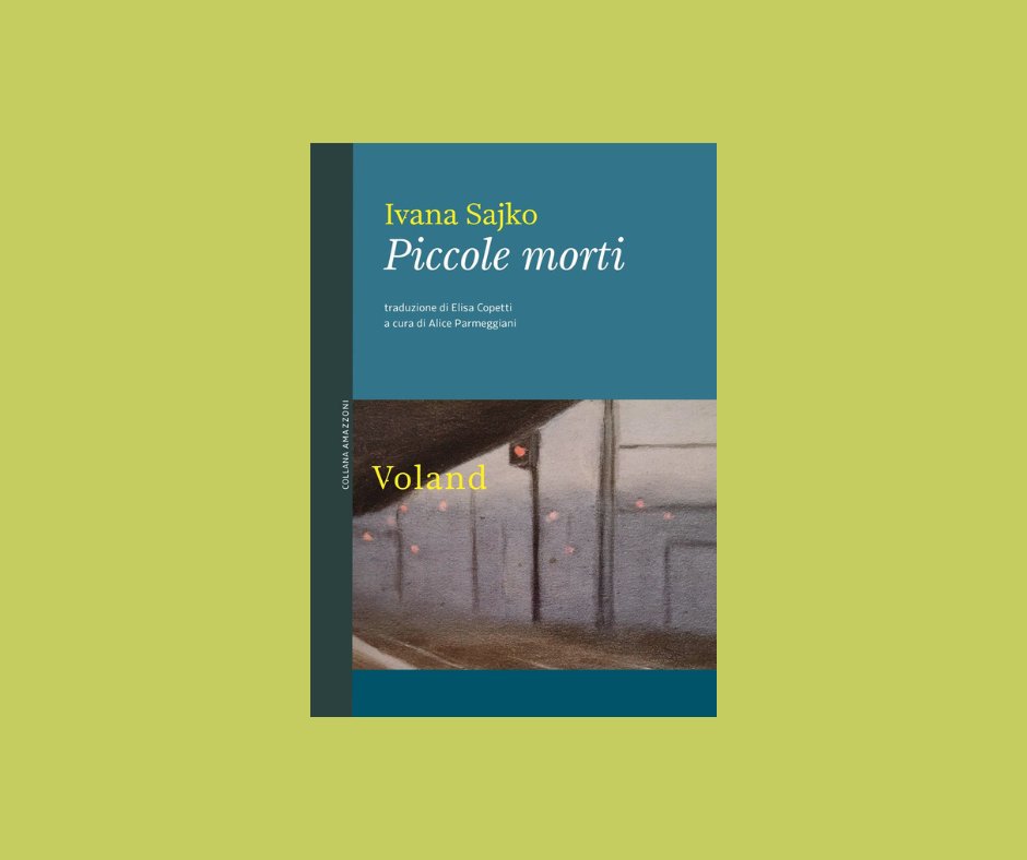 LuciaLibri's tweet photo. Gli addii sono le “Piccole morti” del titolo al romanzo di @IvanaSajko per #Voland. Nel viaggio in treno del protagonista - alle spalle fallimenti e guerre - la riflessione su Europa, migrazioni, diseguaglianze sociali, pandemia
Scrive @arturobollino27
https://t.co/0hKzJG5JSZ https://t.co/NkeqNHeenE