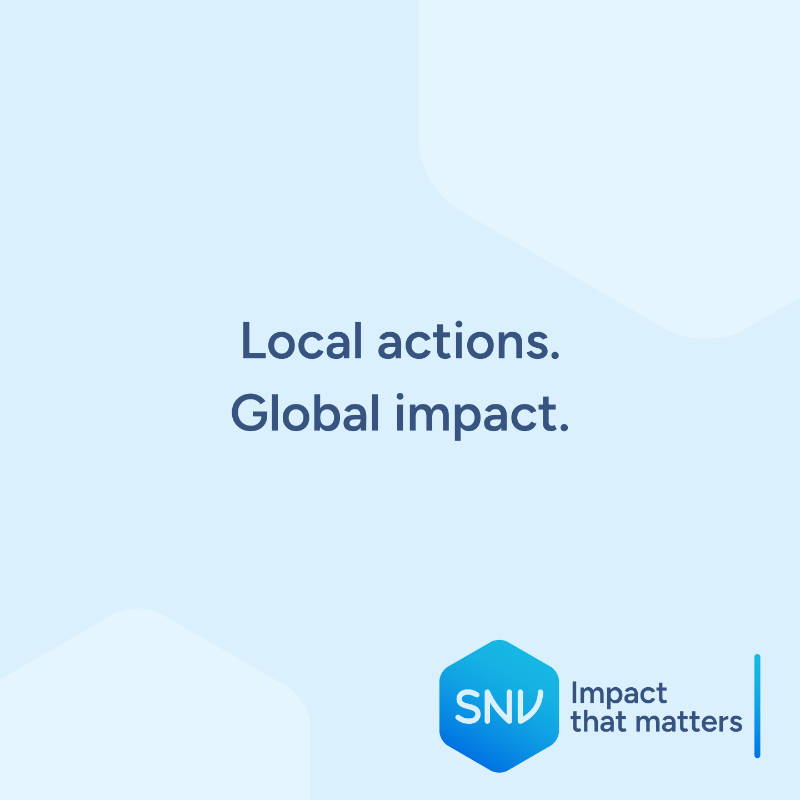 SNVworld's tweet photo. Building equity in climate action 🌍

Women, youth, and marginalised groups face the worst impacts of climate change but lack a voice in decision making. True resilience leaves no one behind.

Local action, global impact.

🔗https://t.co/TCwAFGBNzS

#SNVImpactThatMatters