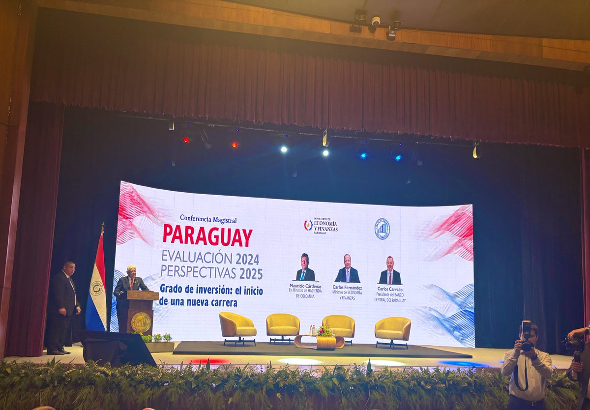 raquelromanpy's tweet photo. Paraguay 🇵🇾 evaluación 2024 y perspectivas 2025 🔍 https://t.co/OLFdaM6qPM