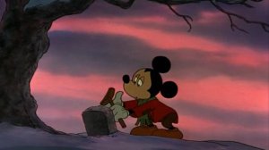 DisneyReact's tweet image. Poco se habla de lo fuerte que fue ver a un personaje como Mickey Mouse en una de las situaciones más duras que puede vivir un ser humano: enterrando a un hijo