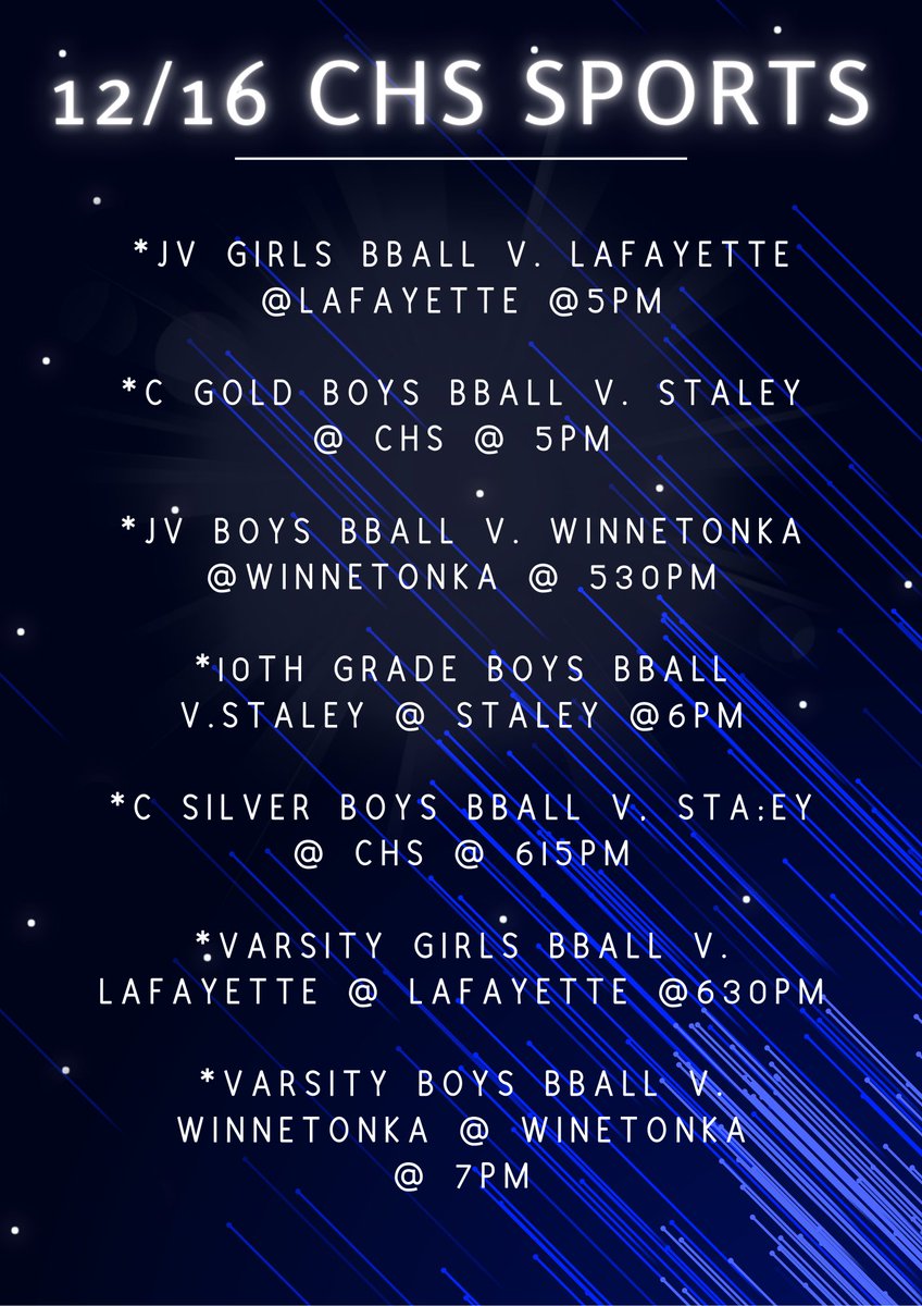 CHS Booster Club🌟 tweet media