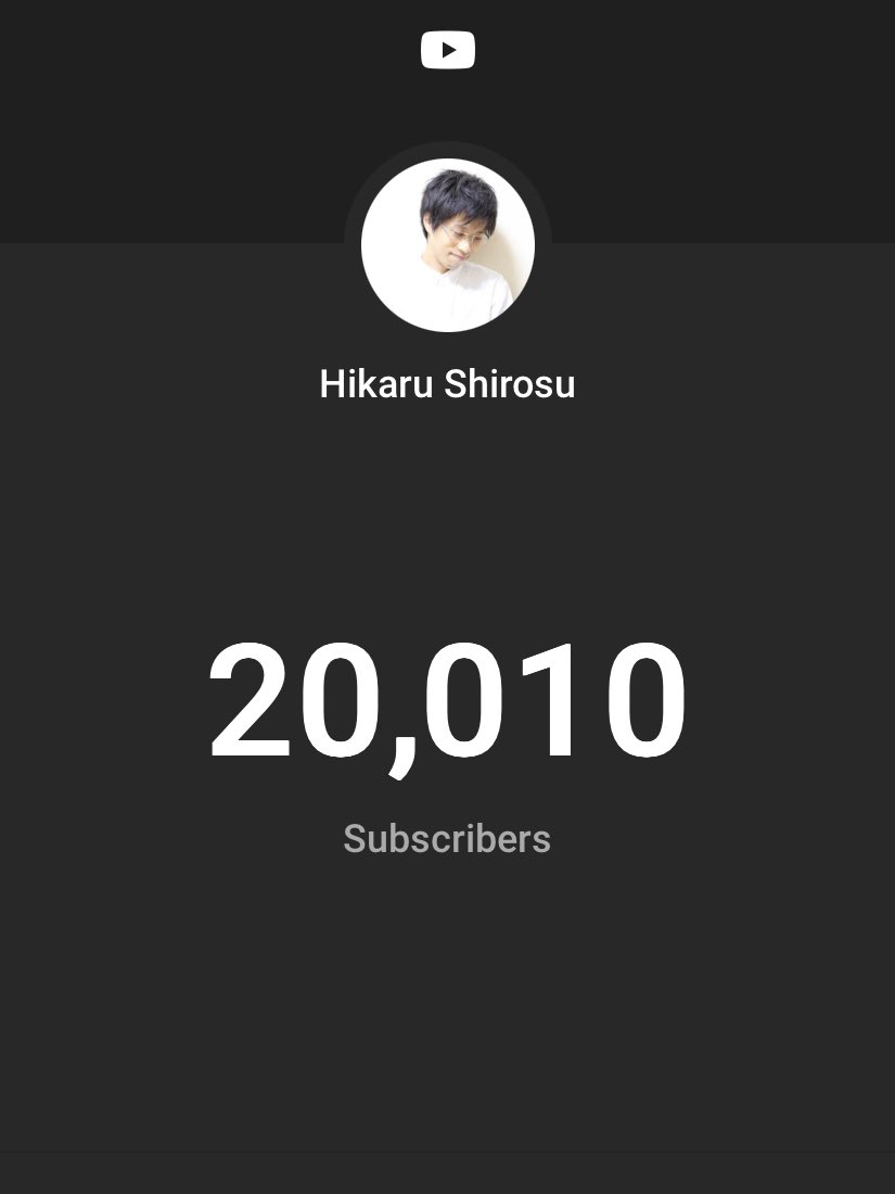 Thanks for 20k subscribers! <a href="/youtubemusic/">YouTube Music</a>