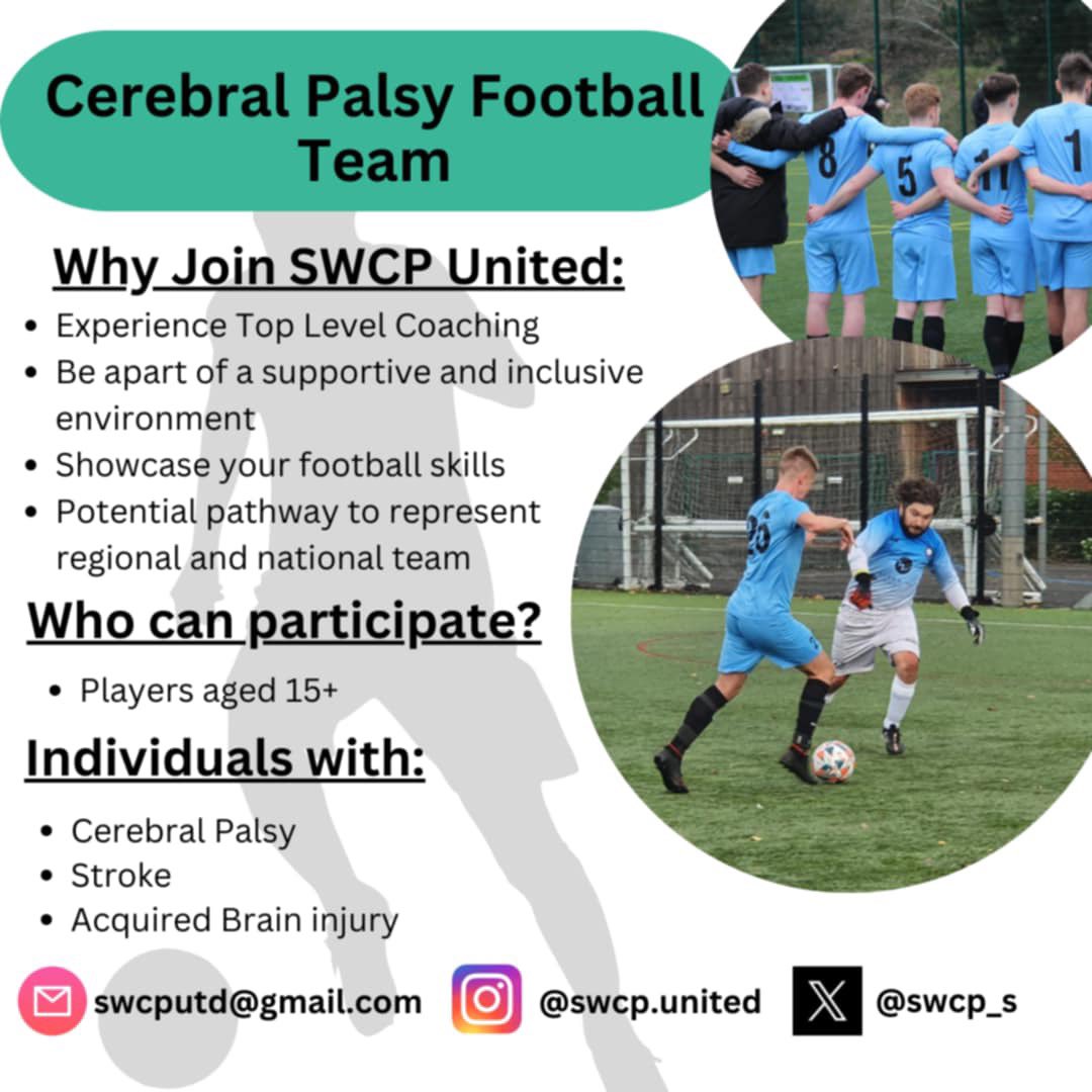 So that’s a wrap on SWCP 2024 - 
We want to wish everyone a very Happy Christmas 🎄 with best wishes for a fantastic New Year 
We 👀 forward to returning on 18 Jan - always on the 👀 out for players with CP &amp; associated conditions who’d be interested in joining a session