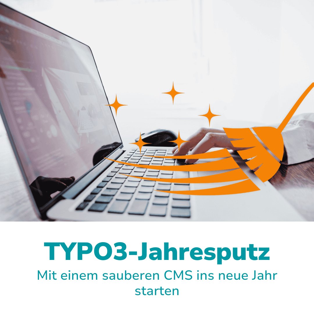TYPO3-Jahresputz
Das Jahresende ist die perfekte Zeit, um euer TYPO3 System auf Vordermann zu bringen. In unserem neuesten Artikel zeigen wir euch, wie ihr eure TYPO3-Instanz fit für 2025 macht. 🚀

👉 eu1.hubs.ly/H0fppfk0   

#TYPO3 #CMS #iWelt #security #SEO #Performance