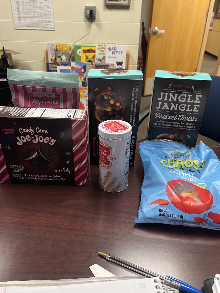 KlinskyBeth's tweet photo. Ready for Teacher Trivia today ! First 6  staff members that send an email with the correct answer wins a treat !! https://t.co/nM1Otq3S4U