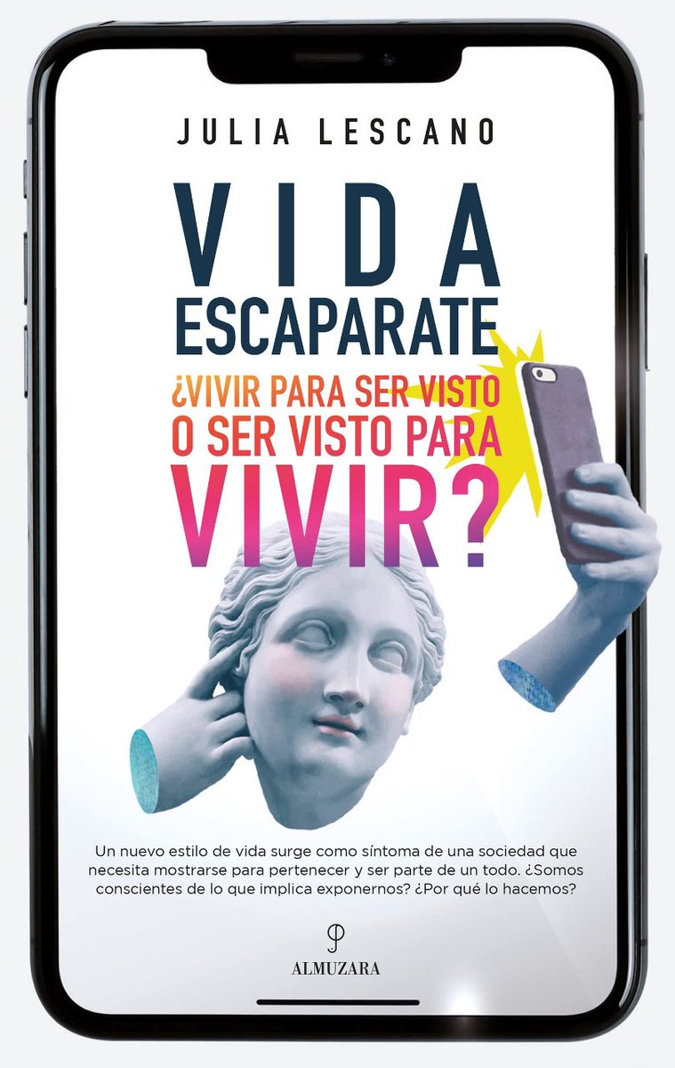 #UnLibroAlDia

Vida escaparate: ¿Vivir para ser visto o ser visto para vivir? de <a href="/JuliaLescano22/">Julia Lescano</a>

Antes de ver un monumento, degustar un manjar o abrazar a nuestros seres queridos, necesitamos inmortalizarlo en esa gran Vida Escaparate que son las redes.

amzn.to/3XQMkJb