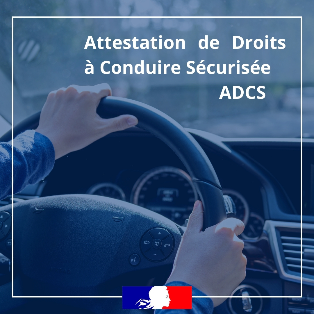 Prefet80's tweet image. #Permis I Possibilité de téléchargement de l’Attestation de Droits à Conduire Sécurisée (ADCS) depuis le site « Mes Points Permis »
👉mespoints.permisdeconduire.gouv.fr 
Imprimée ou sous format digital, cette attestation comprend les informations relatives à l'existence et la validité des
