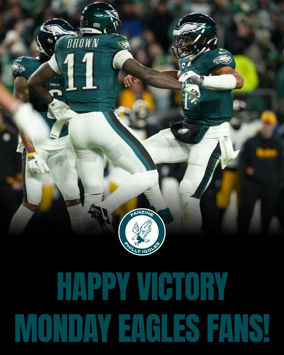 Happy Victory Monday, Eagles fans👏 #FlyEaglesFly