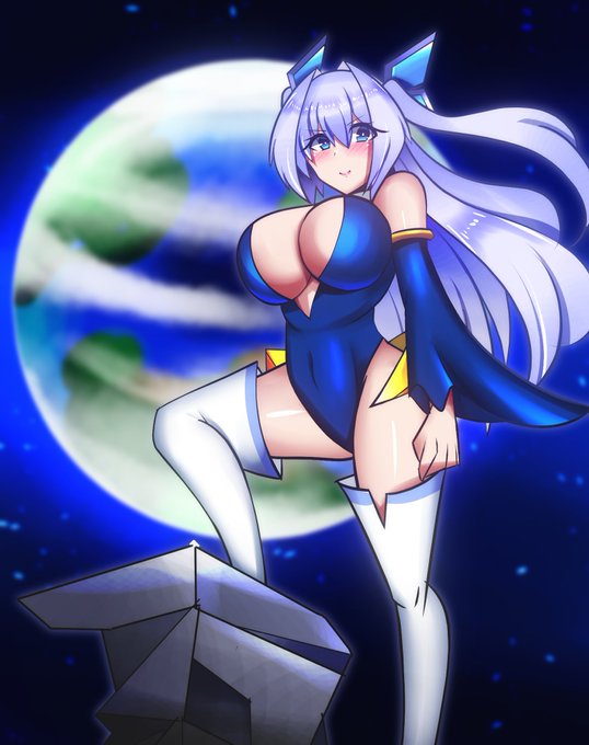 うちのオリジナル変身ヒロインを用いたパロディイラスト 