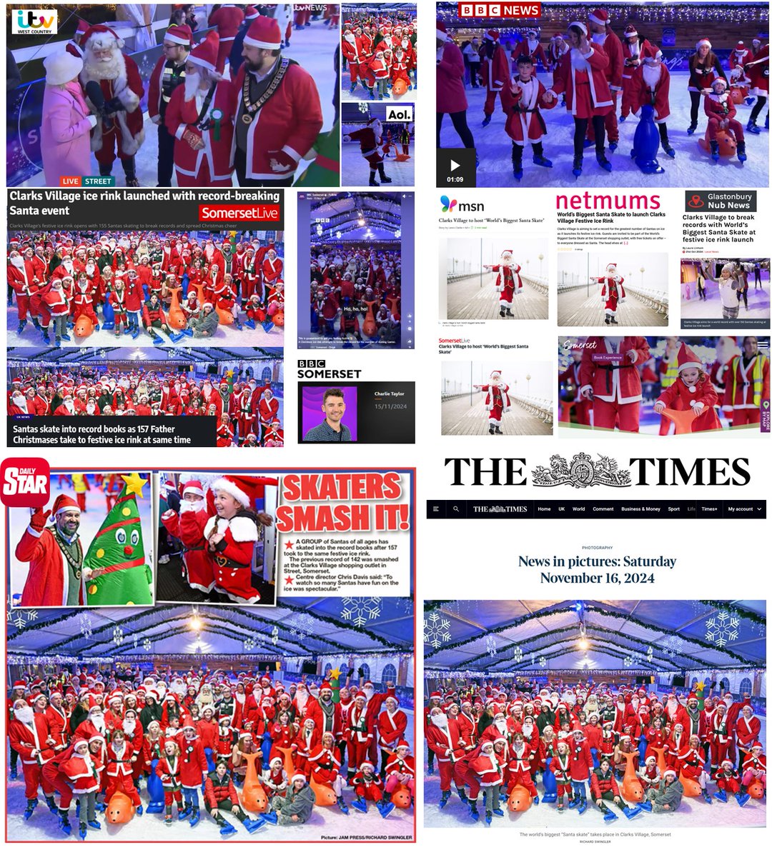 Umpf's tweet photo. From the world’s biggest Santa skate to Royal visits and everything in between - we sleighed the game in November as we supported with lots of exciting campaigns for our clients. The month ended with a bang as we, together with @yasper_agency, enjoyed a Christmas party to remember 🖌️🥂
Read all about it in our latest blog post > https://t.co/Y9qKRnSdLh